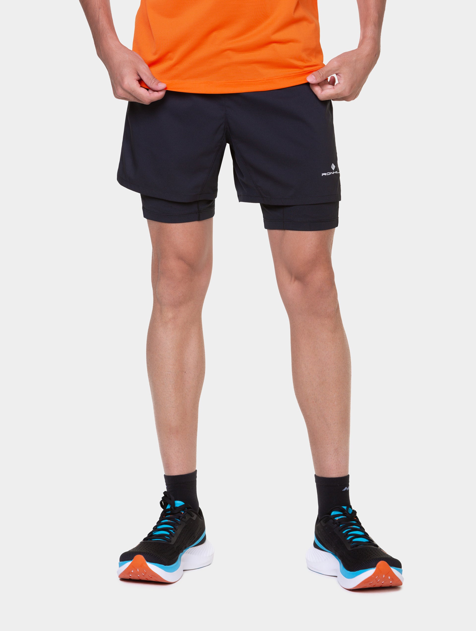 Ronhill twin running shorts hot sale