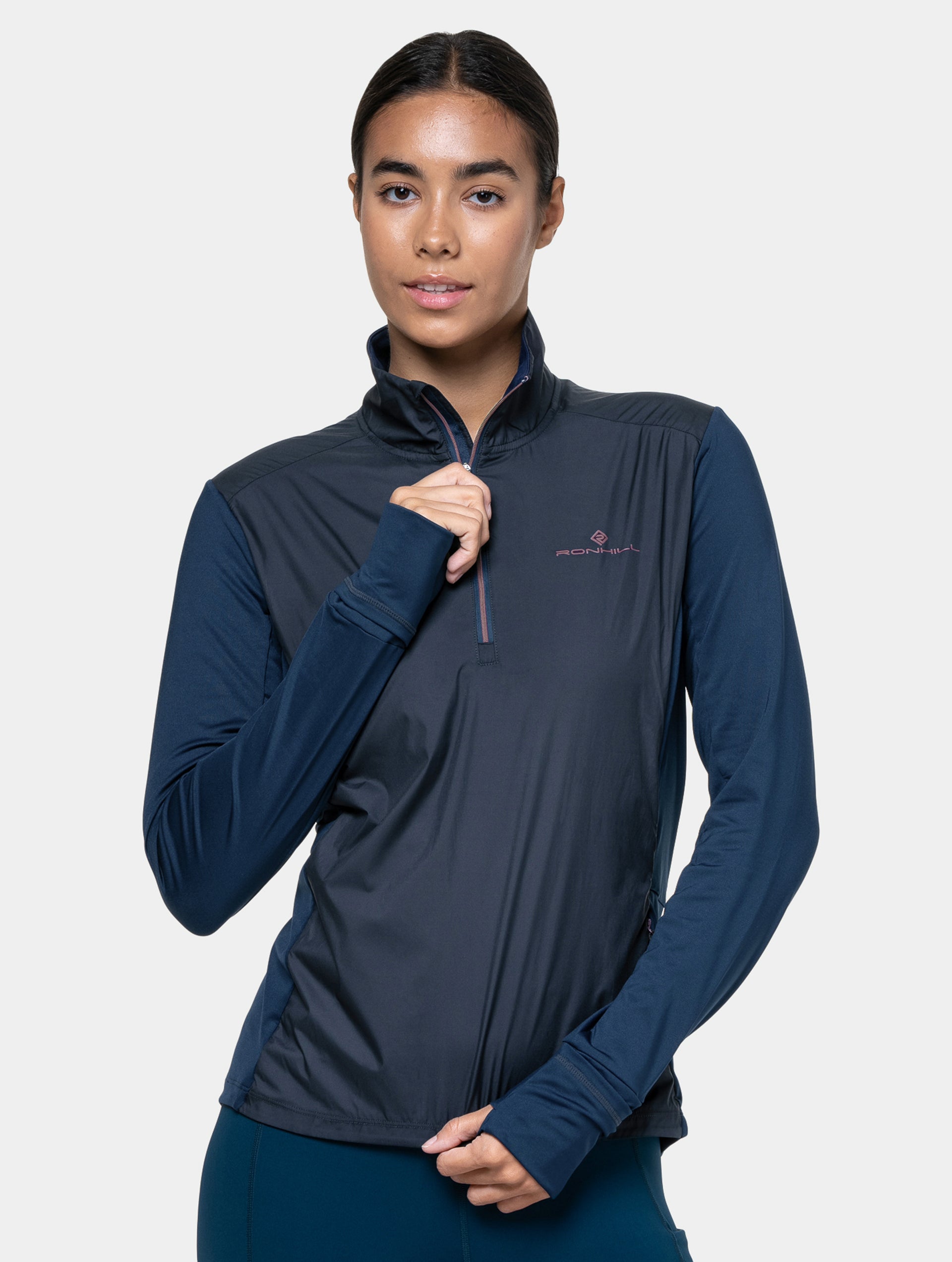 Rh-01301 Dark Navy/Dusty Tulip