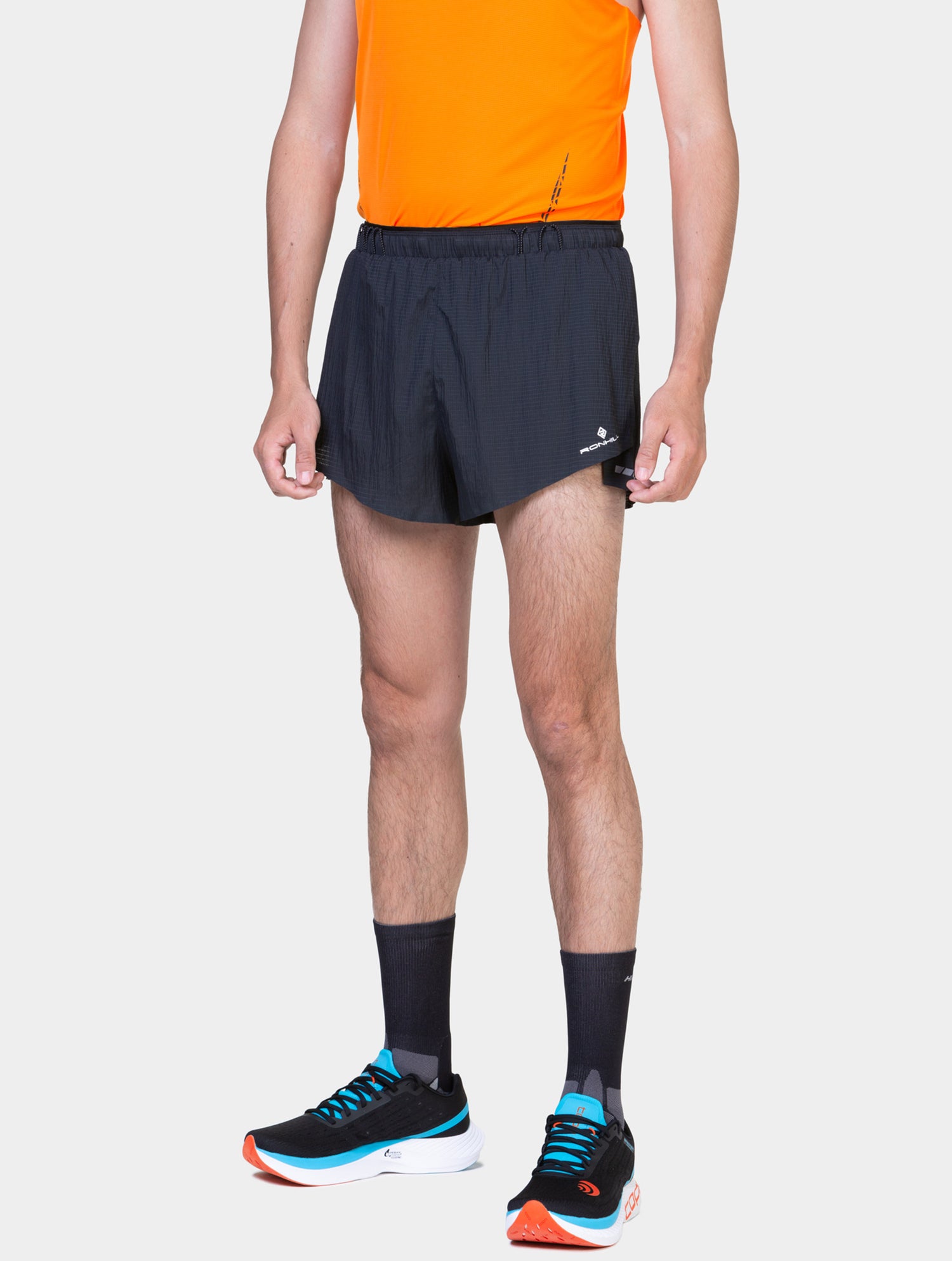 Ron Grey Waistband Jogging Shorts main image 0