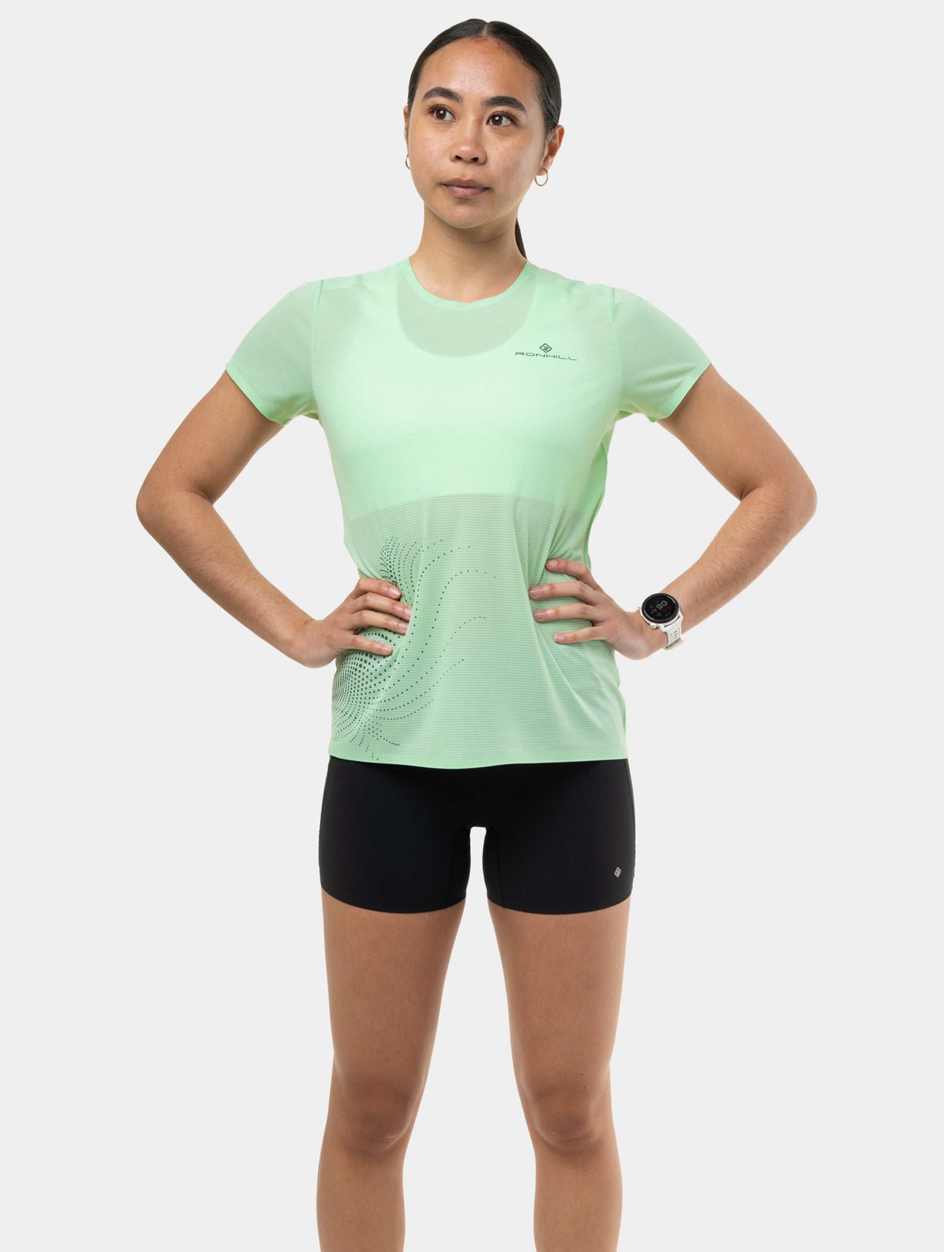 Ronhill Tech S/S Tee Maglietta P/E Donna