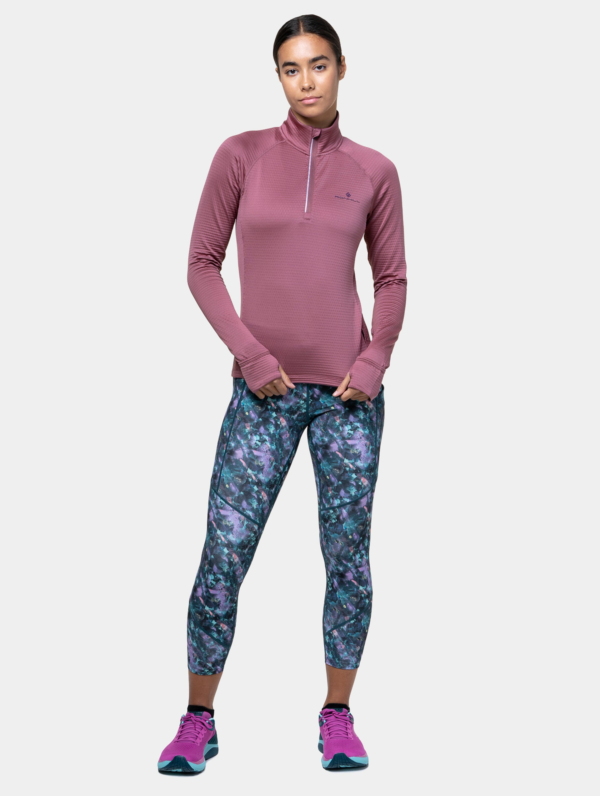 Rh-01302 Dusty Tulip/Dark Navy