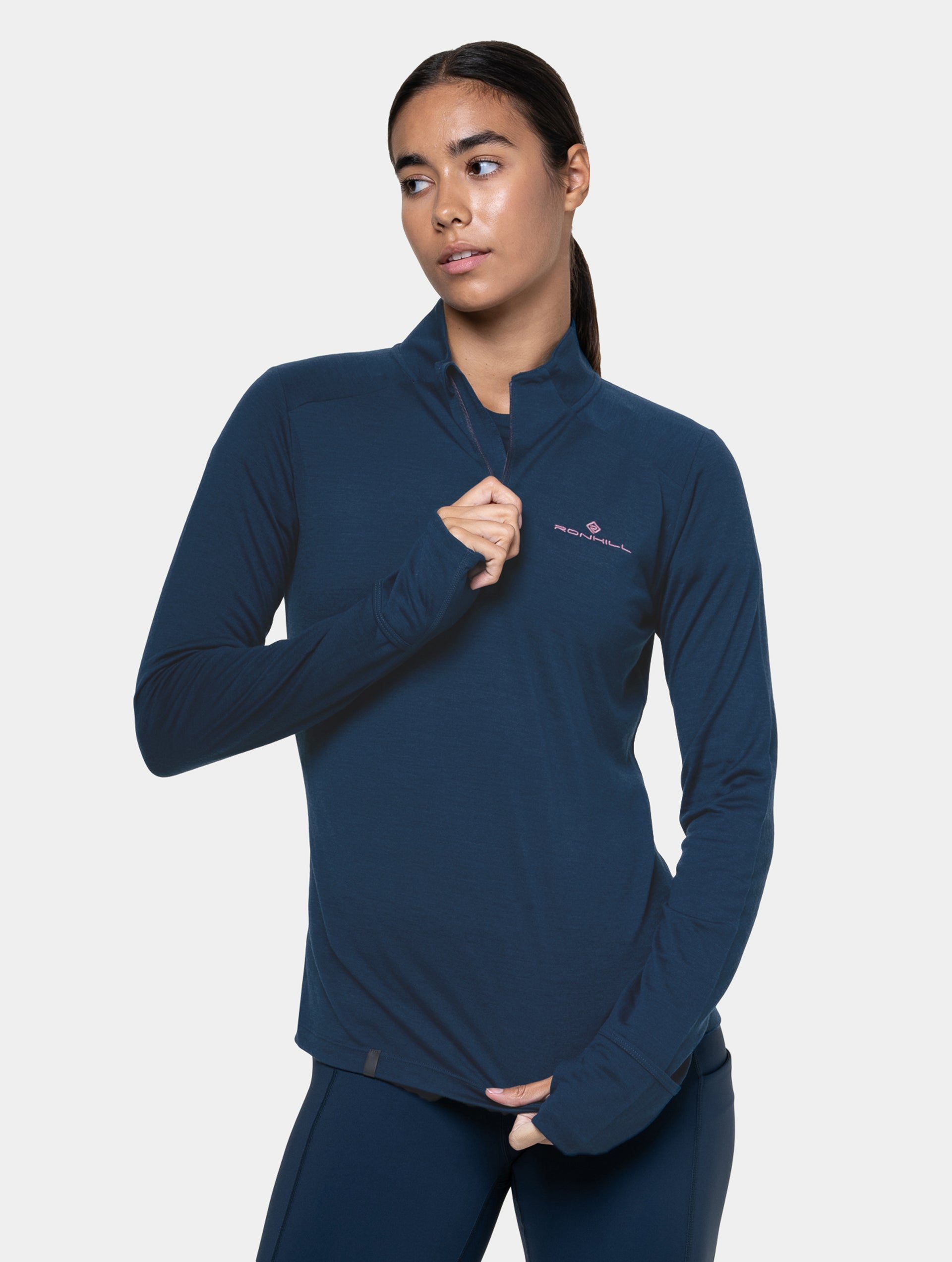 Rh-01301 Dark Navy/Dusty Tulip