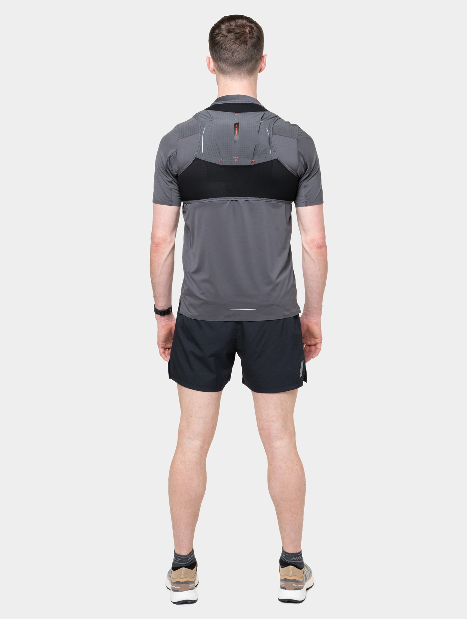 Rh-01452 Black/Ronhill Red