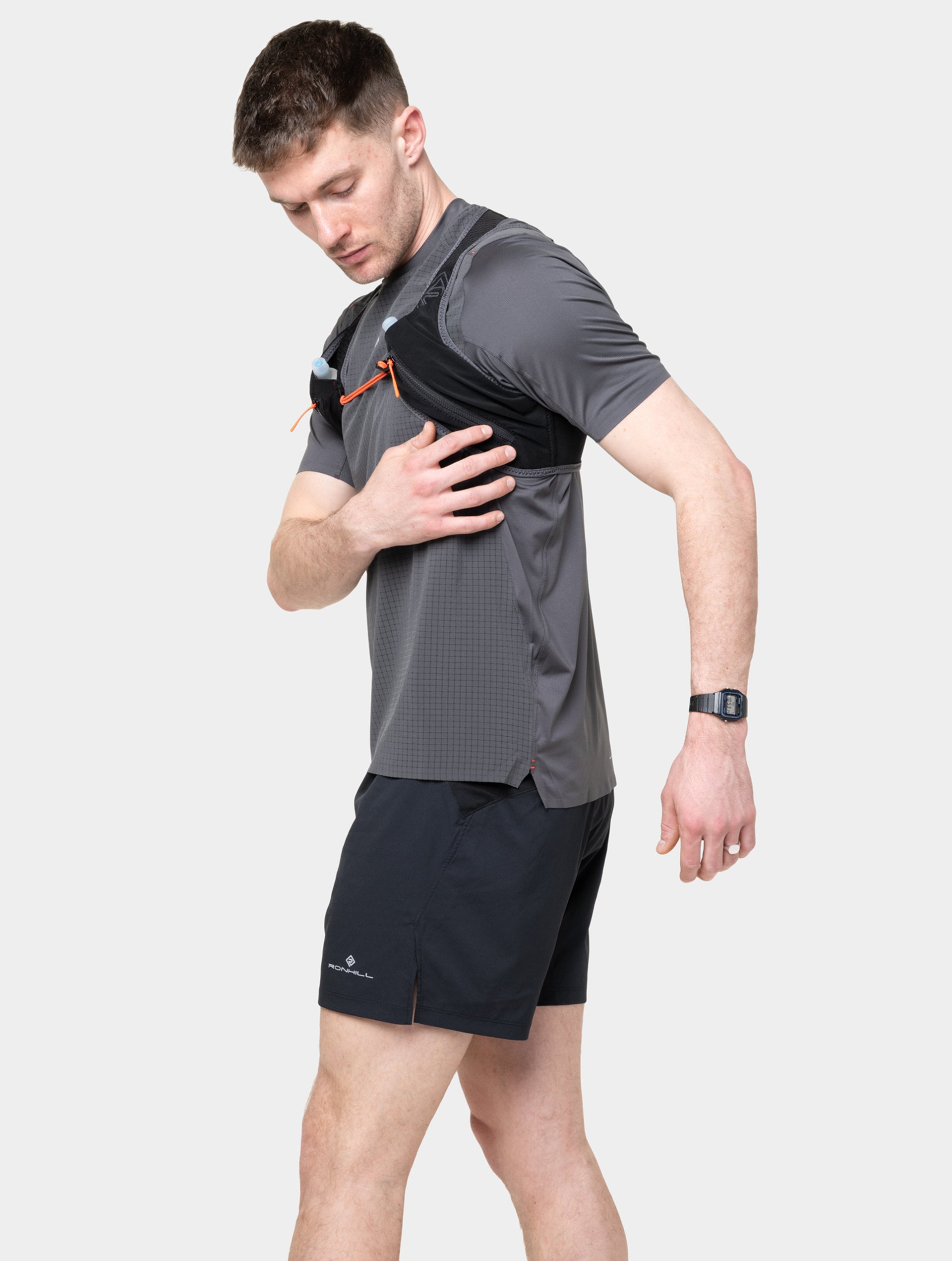 Rh-01452 Black/Ronhill Red