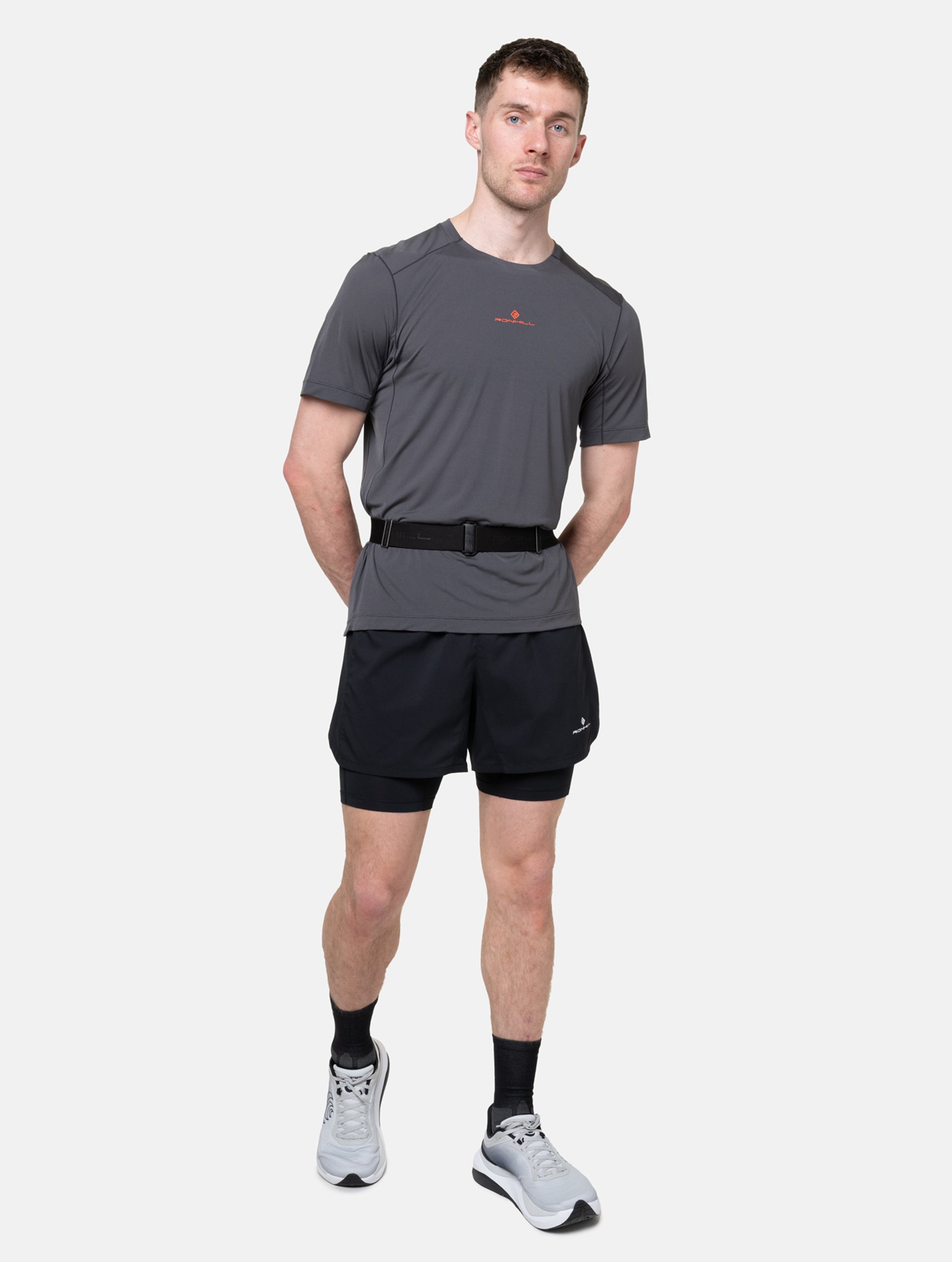 Rh-01452 Black/Ronhill Red