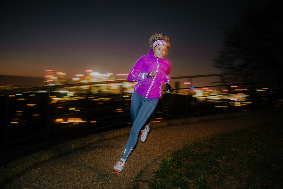 Ronhill Tech Womens Long Running Tights - Purple – Start Fitness